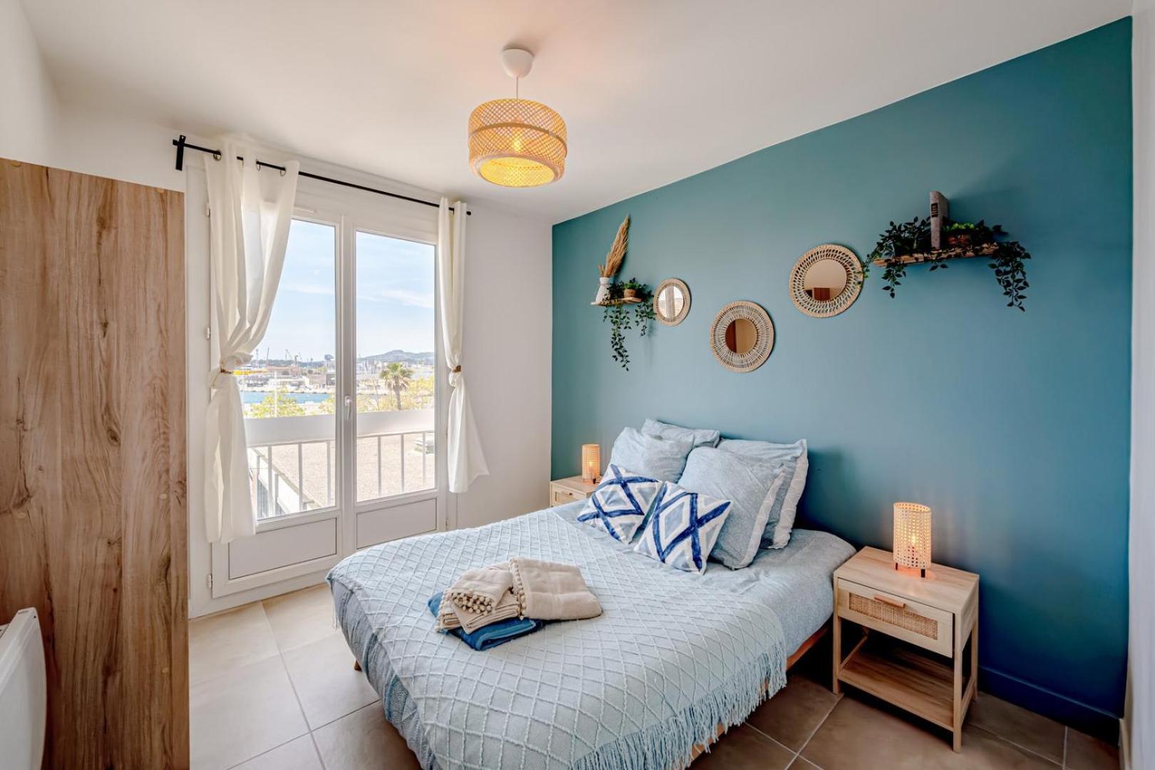 Air-Conditioned Apartment - Sea View Port Toulon Eksteriør billede